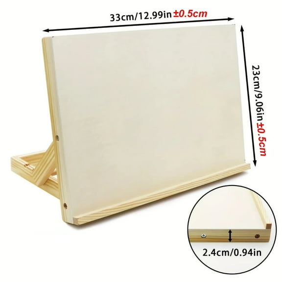Foldable Wooden Art Stand With Tilted Writing Board Portable Desktop Painting Easel Drawing Supplies Office School for novice