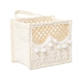 thumbnail image 1 of Foldable Woven Fabric Storage Basket for Bedroom Wardrobe and Home Organization - Durable, Breathable, and Lightweight Toy, Clothing, Snack Container with Handle, 1 of 5