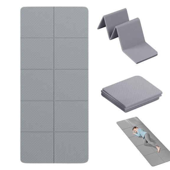 Core Balance Foldable Travel Yoga Mat, 8mm Thick Folding Exercise Mat, Outdoor For Women & Wide Pilates Mats Y Men,