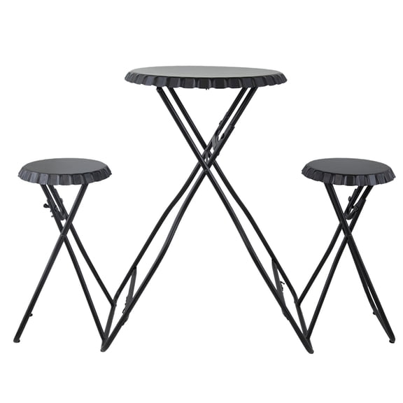 Foldable black furniture for home - Provide extra space when not in use