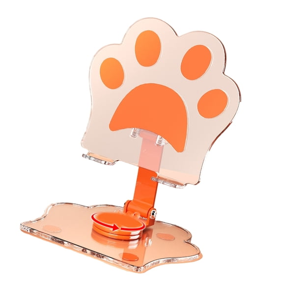 Foldable clear Tablet Holder Featuring not Slip Base Reinforced Stand for best Viewing Angles