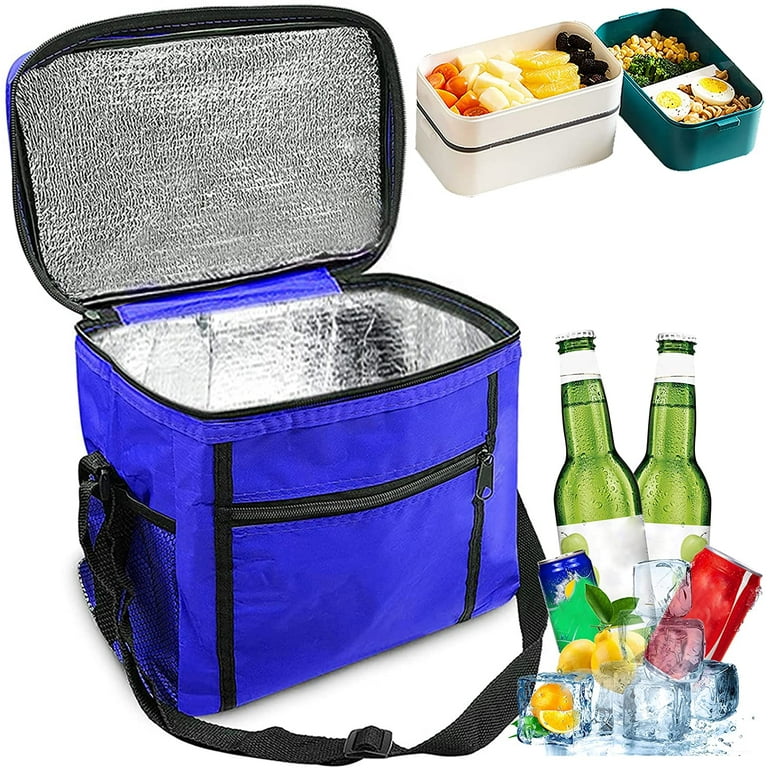 Foldable cooler bag, picnic bag cooler bag, lunch bag, cooler bag - Technical View