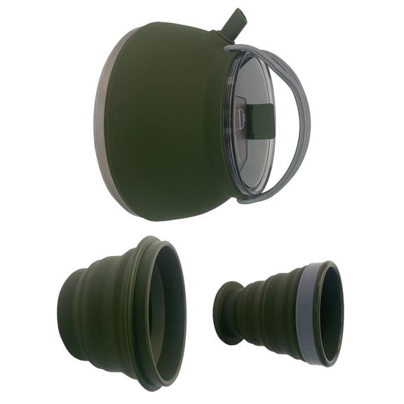 Foldable garden coffee Maker Set Portable For Hiking Picnics Adventures Strong And Flexible Construction