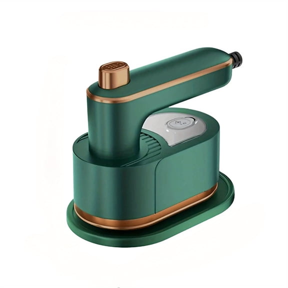 Foldable hanging iron, handheld mini travel iron, adjustable temperature, high-efficiency wrinkle remover suitable for clothes, sweaters, and silk.