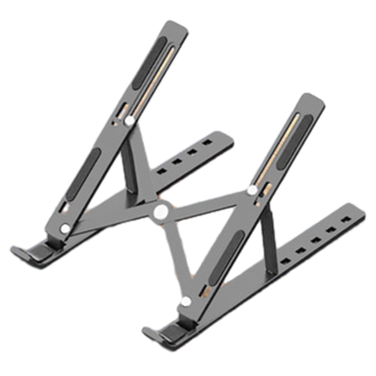 Foldable laptop stand, adjustable ergonomic desk computer stand