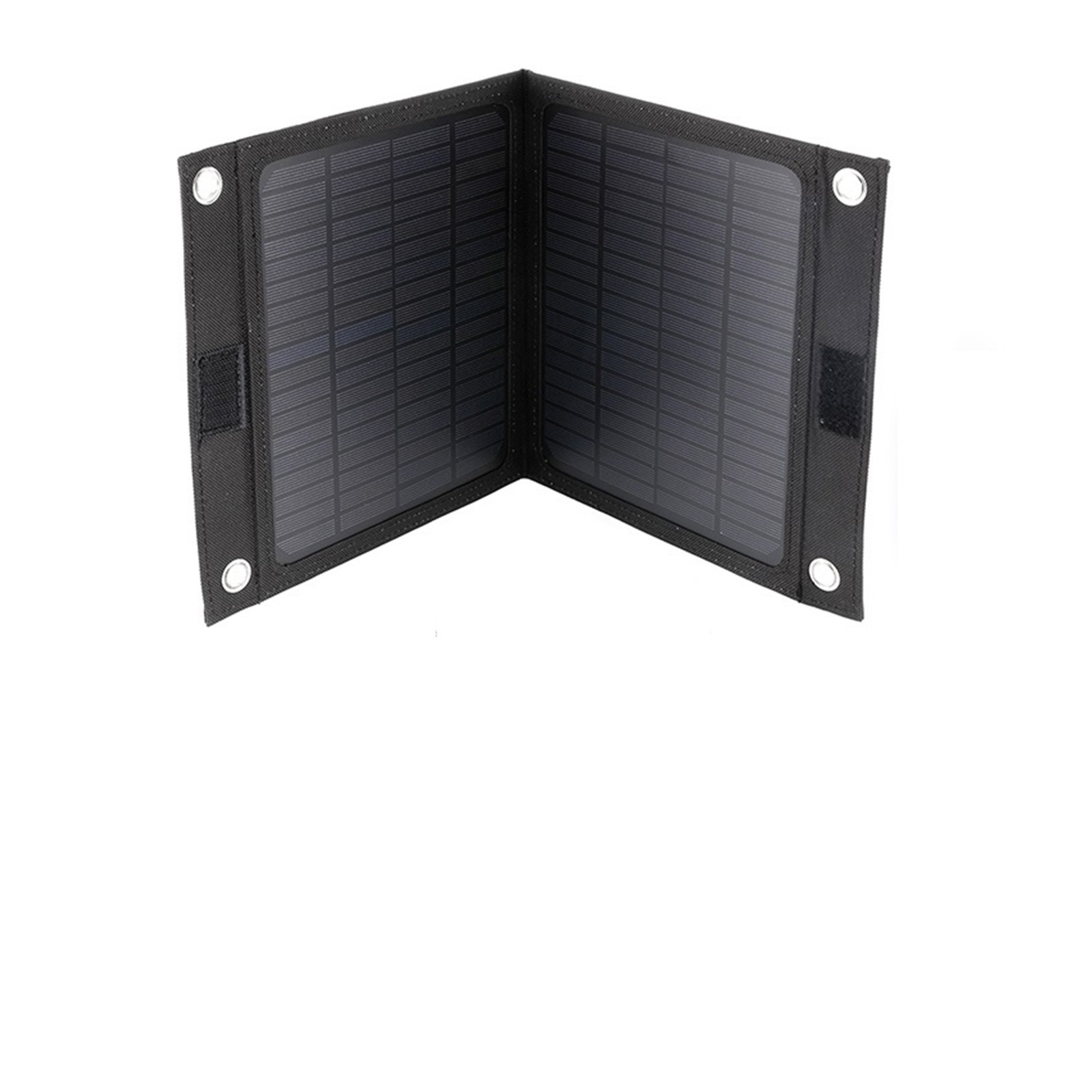 Wisada Solar Panel 12V 1200mAh - 120° Verstellbares Solarmodul Für Outdoor & Camping
