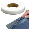 thumbnail image 1 of Folded Edge Tape No Sew No Iron Hemming Tape For Pants Clothes Fabric Adhesive Washable Double Sided Sewing Tape 70 Yards Roll Quick Hem Fix(2Cm), 1 of 7