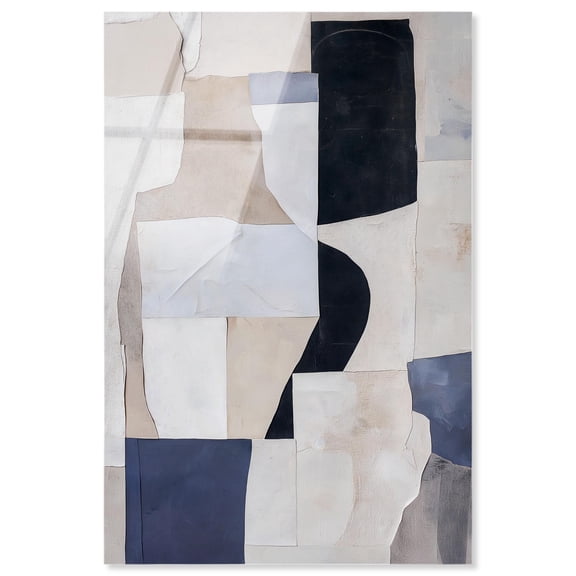 Folded Form Acrylic Print Minimalist Wall Art by Art Remedy, Ready to Hang, 10 x 15