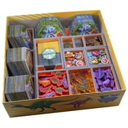 Folded Space Board Game Organizer Dinosaur World Colour Insert
