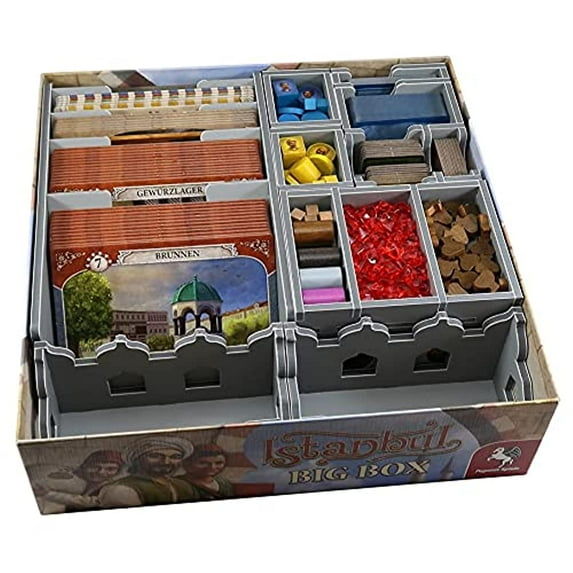 Folded Space Istanbul Regular Big Box and Expansions Board Game Box Inserts