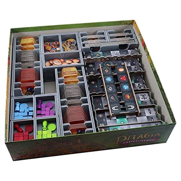 Folded Space Praga Caput Regni Board Game Box Inserts