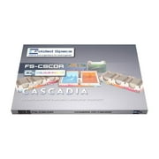 Folded Space Cascadia Board Game Organizer Colour Insert