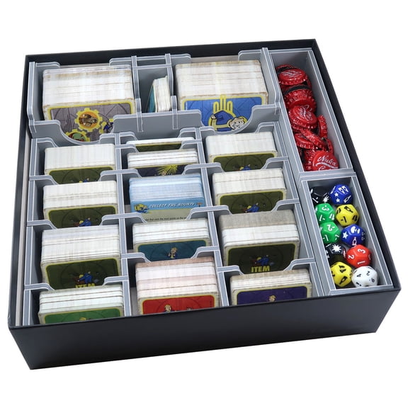 Folded Space Fallout Wasteland Warfare Board Game Box Inserts