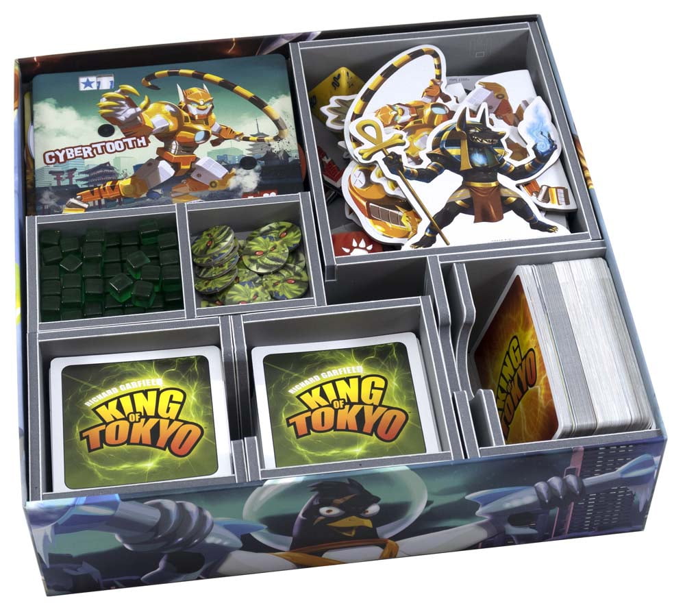 Folded Space King of Tokyo King of New York and Expansions Board