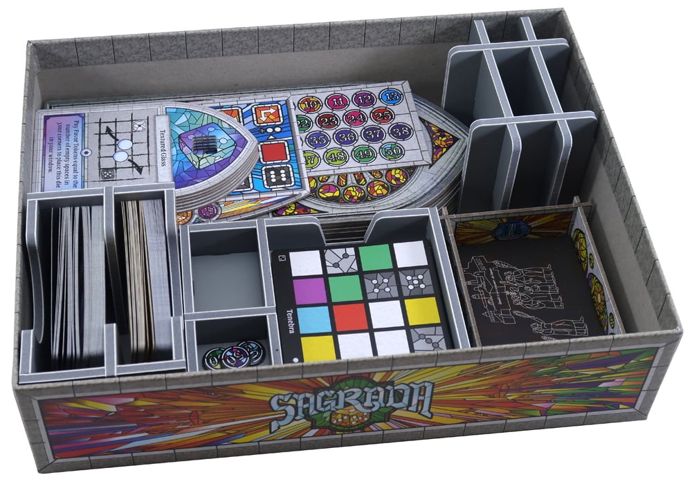 Folded Space Sagrada and Expansions Board Game Box Inserts - Walmart.com
