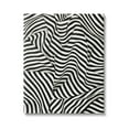 thumbnail image 1 of Folded Striped Drapery Pattern Abstract Graphic Art Gallery Wrapped Canvas Print Wall Art, 1 of 7