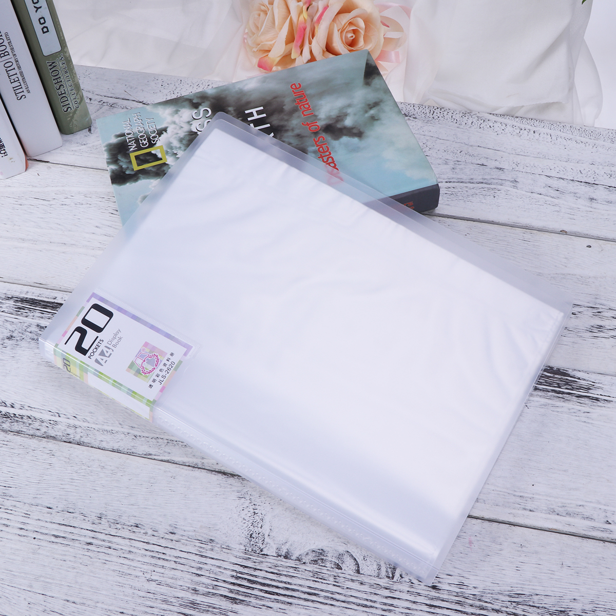 Folder Insert A4 Folder 20 Pages Information Booklet Test Paper Booklet