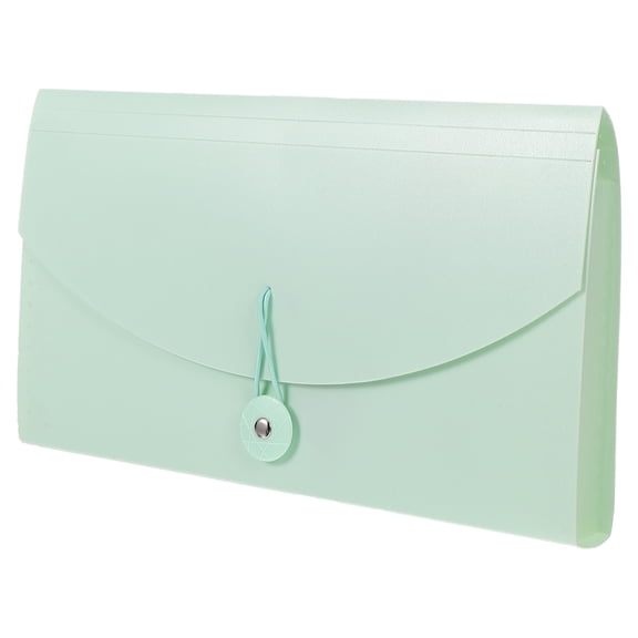Portable B6 Folder Organizer Bag with Accordion File, Money Clip, Receipt Holder for Office and Bills Storage