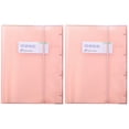 thumbnail image 1 of 2 Pcs Heavy Duty Plastic Folder Storage Bags for Receipts, Student File Organizer, Travel Document Holder, Desktop Use, 1 of 6