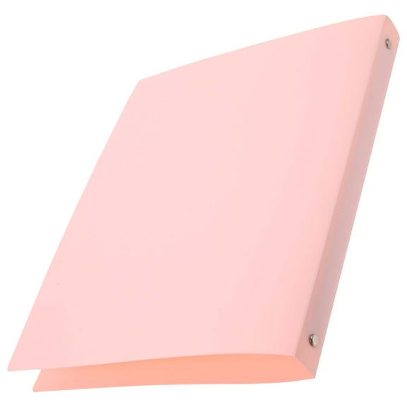 Folder with Corner Flap A4 File Folders Aesthetic School Supply Adjustable Pink Office