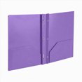 thumbnail image 1 of Plastic 2-Pocket Folders,Includes Labels,Poly Folders for Documents Letter Size,Heavy Duty Long Lasting,for Schoolwork & Office（Purple）, 1 of 6