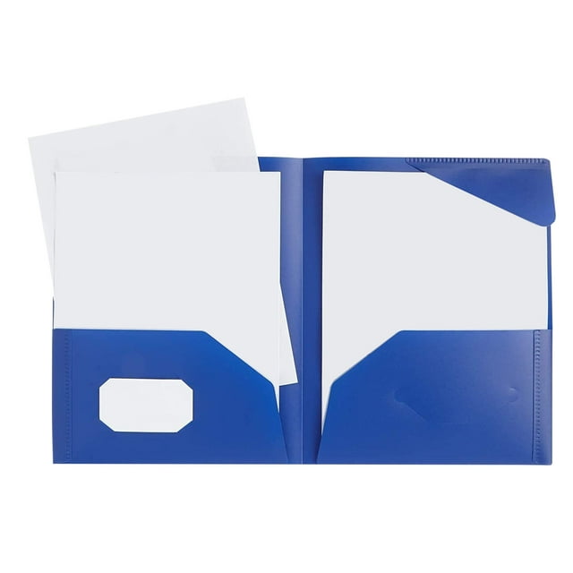 Folders With Pocket Fasteners Folders For Notes And School Letter Size