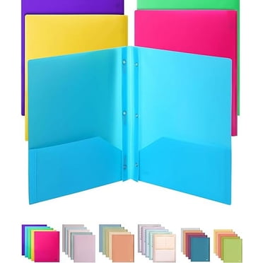 Pen+Gear 3-Prong 2-Pocket Poly Folder, Blue - Walmart.com