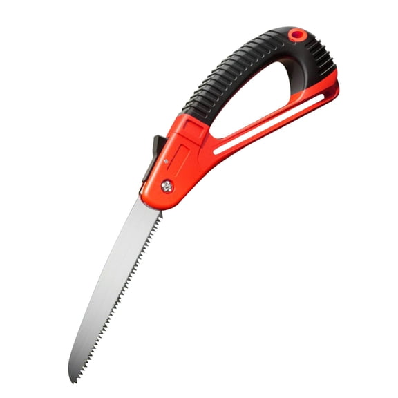 Folding 11 Inch Extra Long Hand Saw – For Wood Camping, Dry Wood Pruning with Hard Teeth, Quality SK5 Steel Blade, Survival Tool, Outdoor Gardening, Men Gift