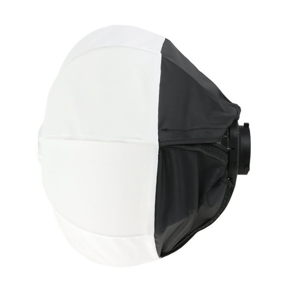 Folding 30cm/11.8in Lantern Softbox Spherical Collapsible Soft Box Quick Installation Studio Photography Video Lighting Accessory