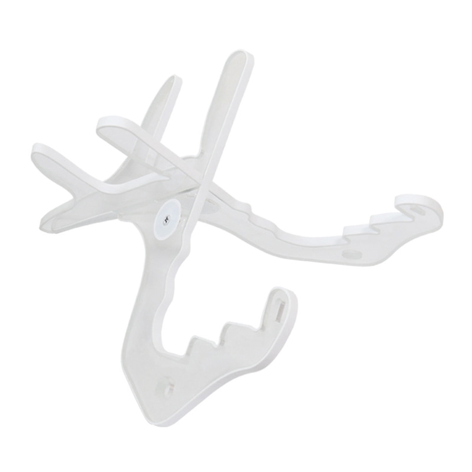 Folding Acrylic Ukulele Stand with Light Musical Instrument Holder Small Guitar Stand for Ukulele, Violin and Mandolin