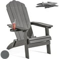 Folding Adirondack Chair Fire Pit Chairs Patio Chairs Weather Resistant