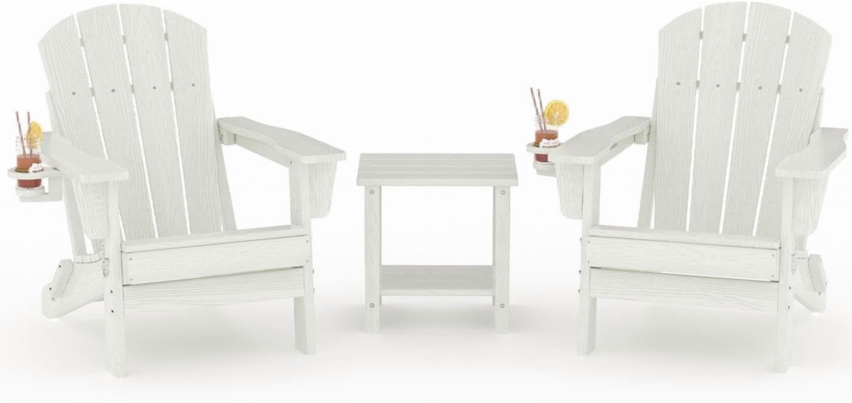 GOGRANT Adirondack Chairs, Chairs, White
