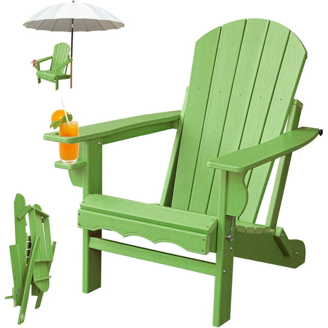 Folding Adirondack Outdoor Chairs Plastic Adirondack Patio Chair with