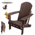Folding Adirondack Outdoor Chairs Plastic Adirondack Patio Chair with