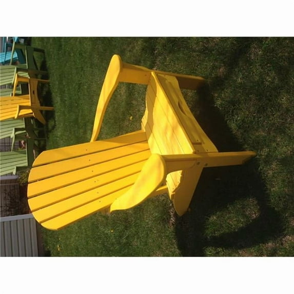 Folding Adirondack Yellow
