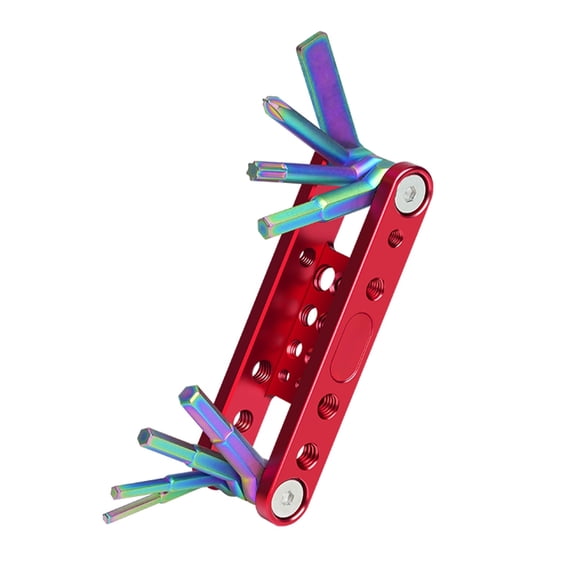 Folding Allen Wrench Set Aluminum Alloy 1/4inch Screw Holes For Camera Photography General for Worker