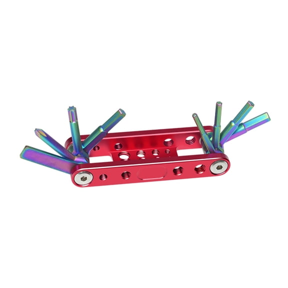 Folding Allen Wrench Set Aluminum Alloy 1/4inch Screw Holes For Camera Photography General for Worker
