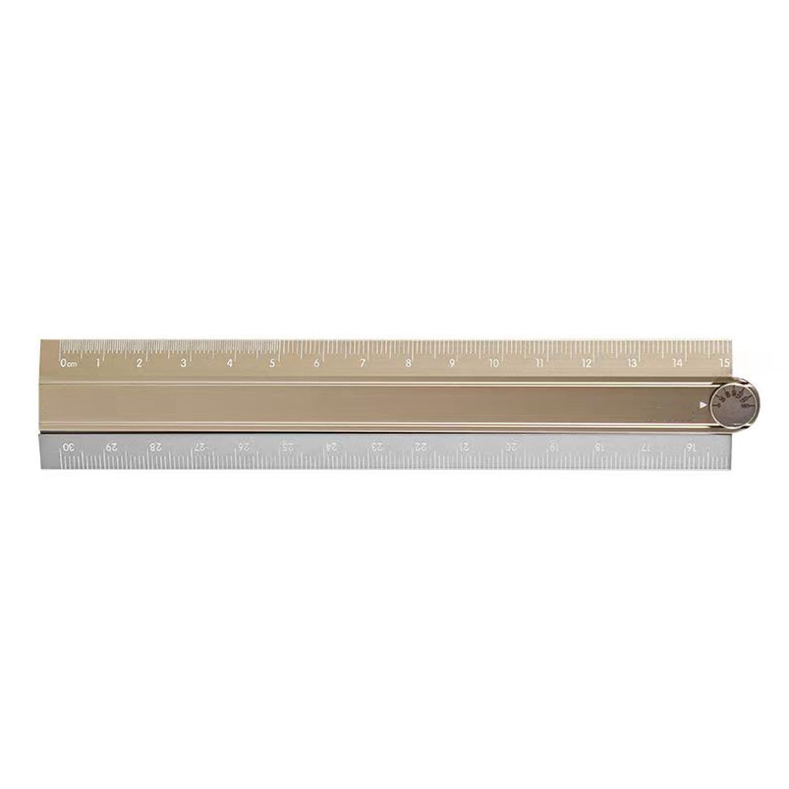 Folding Aluminum Alloy Ruler Multifunctional Metric Scale Ruler For ...