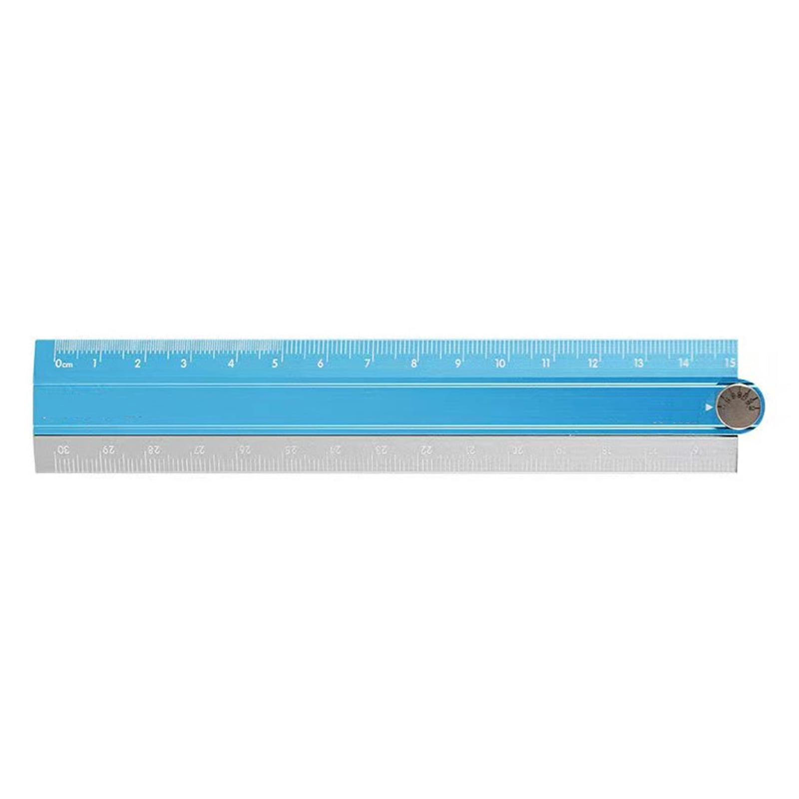 Folding Aluminum Alloy Ruler Multipurpose Metal Measuring Tool with ...