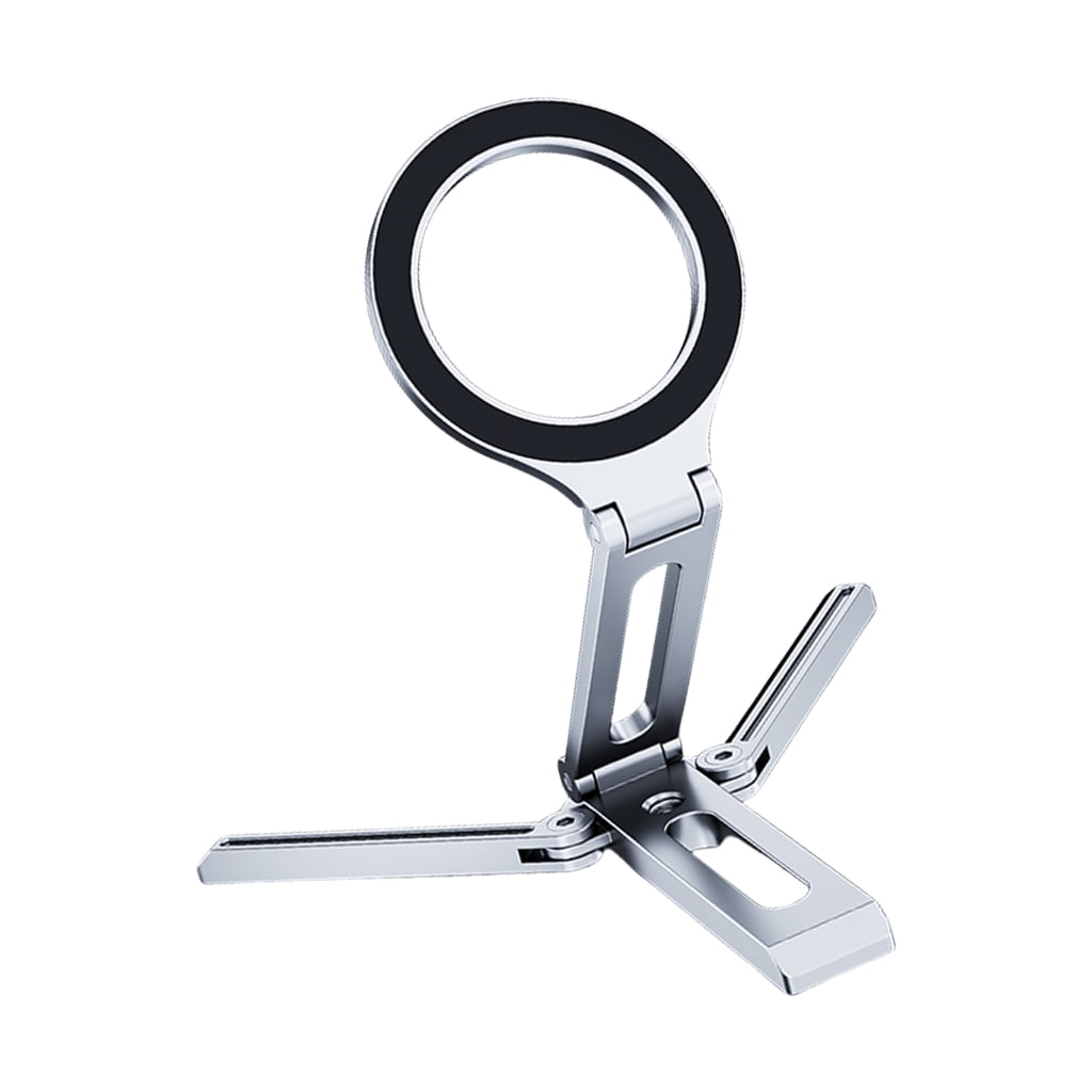 Folding Aluminum Phone Stand Rack For Desk Providing Stable Easy Portability Handfree Viewing Anywheres