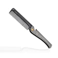 thumbnail image 1 of Folding Anti-Static No Snag All Purpose Hair and Beard Comb Beauty Tools For Men, 1 of 9