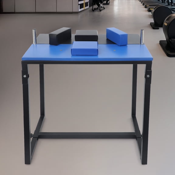Folding Arm Wrestling Table W/ Elbow & Forearm Pads Wrist Strength Training Desk