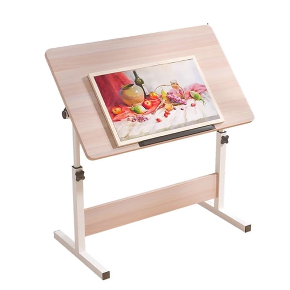 Folding Art Desk - Height Adjustable Drawing Table & Portable Stand, Multi-Angle Artist Desk For Home, Office & Living Room