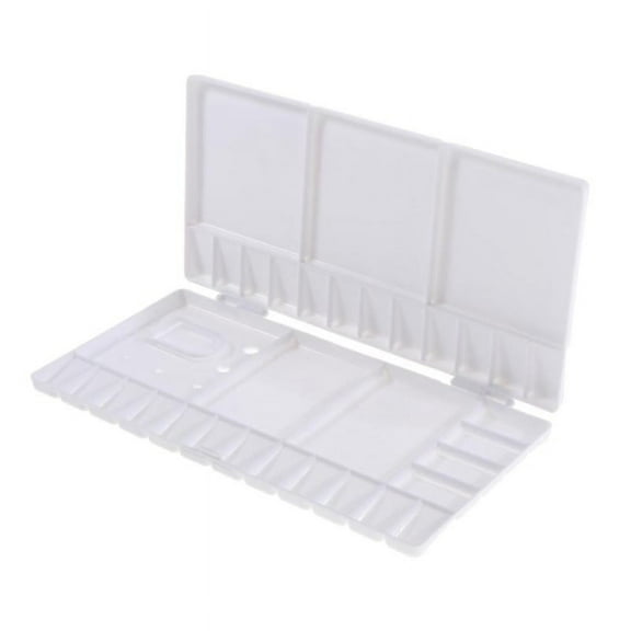 Folding Artist Art 20 Grids Watercolor Large Paint Tray