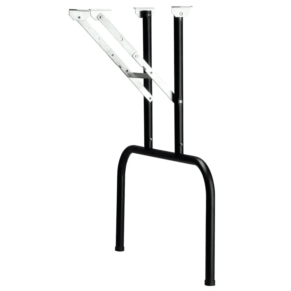 Folding Banquet Table Legs 2Pack Compact Easy Assemble Tubular Steel