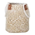 thumbnail image 1 of Folding Basket Handed Beach Tote Bag Folding Window Box, 1 of 6