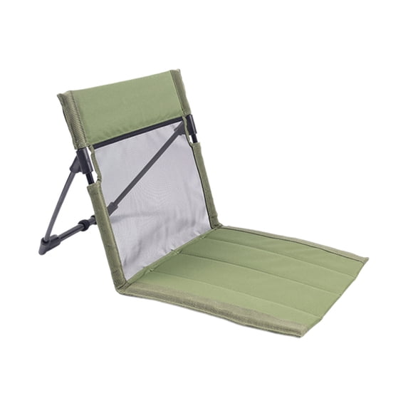 Folding Beach Mat with Backrest 80 X 40 Cm Adjustable Beach Sun Mat Fabric Beach Reclining Chair Reclining Chair with Backrest Beach Mat