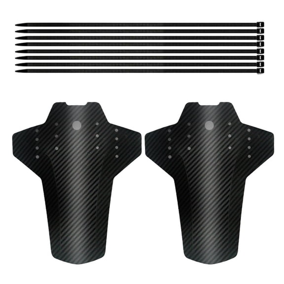 Folding Bicycles Mudguards Set, Thickening Widening Bicycles Front Rear Mud Guard Adjustable Mountain Bikes Mudguard