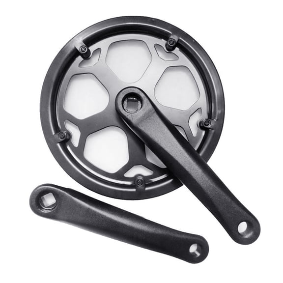 Folding Bike Chainwheel Crankset Replacement 52T/48T/40T Bicycles Chainwheel Aluminum Alloy Bicycles Crank Chain Wheel