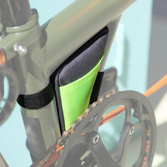 Folding Bike For Brompton Bicycle Frame Triangle Bag Interlayer Maintenance Tool Pocket Bike Front Bag For Bicycle Modification Fangkenuo